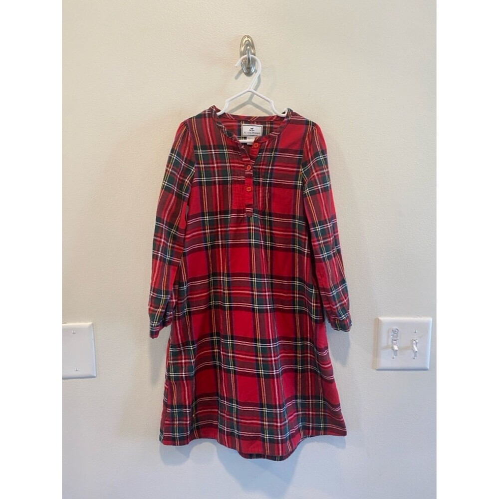 PETITE PLUME girls Beatrice Nightgown Imperial Tartan size 6 holiday Christmas